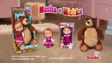 Masha et Michka - Peluche et poupée Pub TV