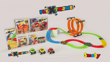 Smoby Spidey & Amazing Friends Flextreme Racetrack Expansion Set, 72dlg.